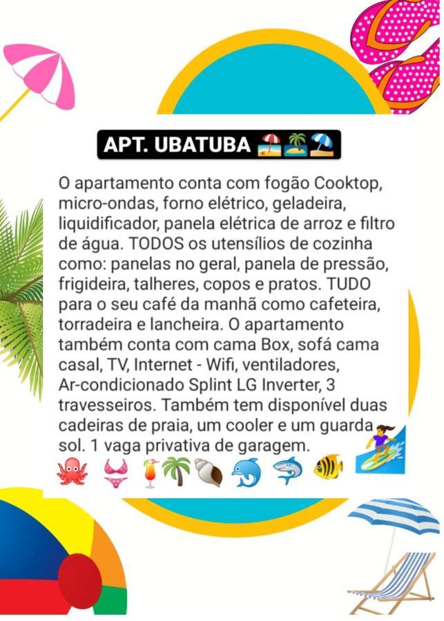 Apartamento Ubatuba - Praia Grande - 250M Da Praia Ngoại thất bức ảnh